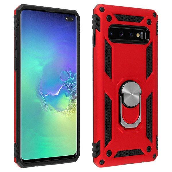 Avizar  Stoßfeste Hülle Galaxy S10 Plus Rot 