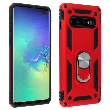 Avizar  Stoßfeste Hülle Galaxy S10 Plus Rot 