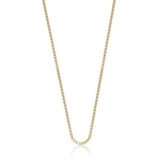 MUAU Schmuck  Collier Venezianer Gelbgold 750, 1.9mm, 50cm 