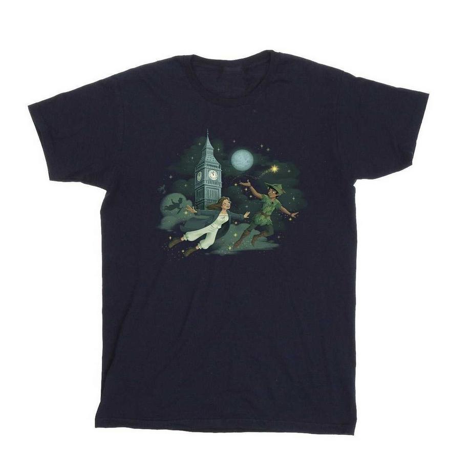 T-ShirtMotiftyle Big Ben Et Nuages