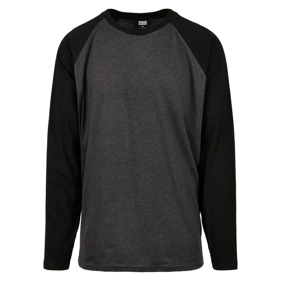 URBAN CLASSICS Raglan Contrast Langarm-T-Shirt  