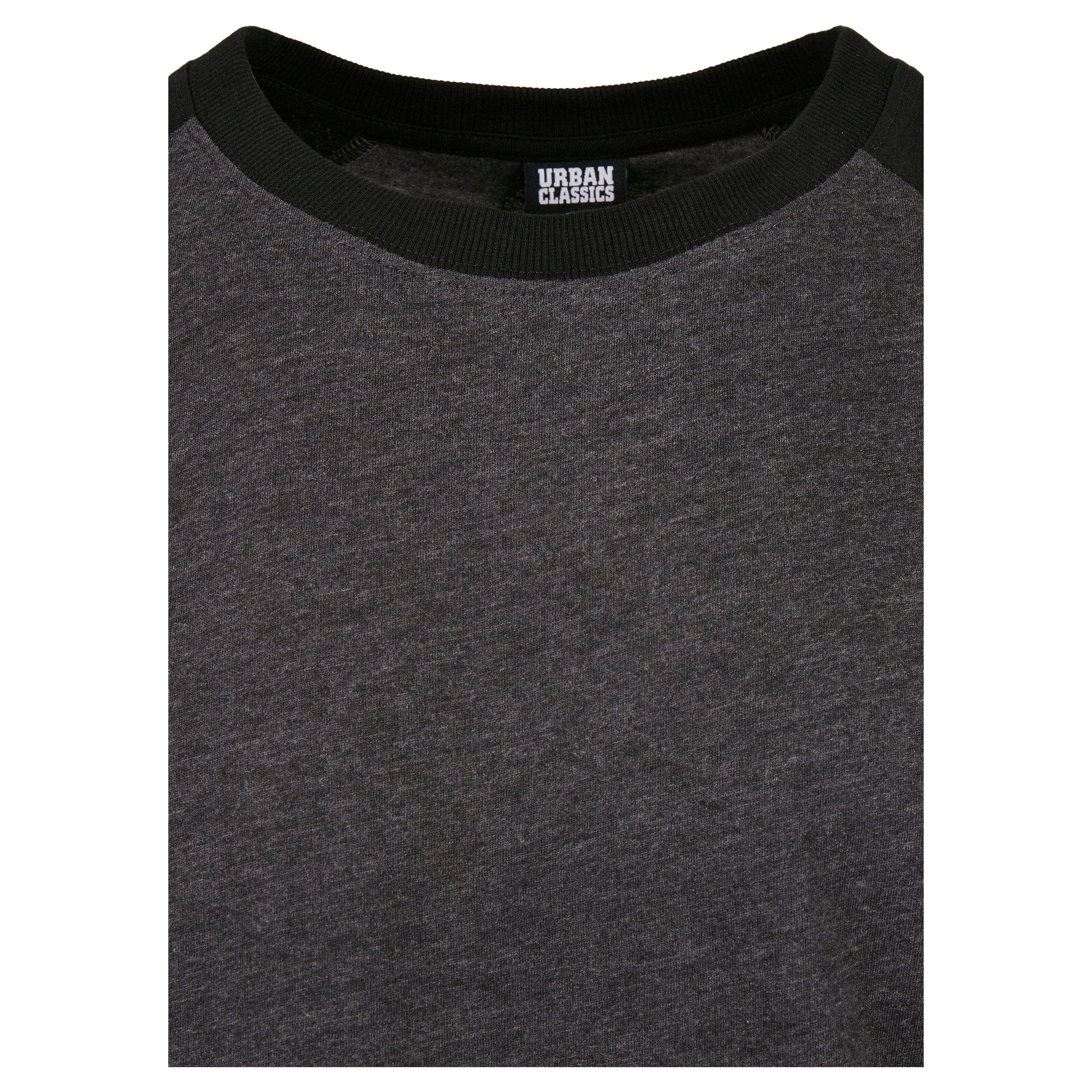 URBAN CLASSICS  t-shirt manches longues raglan contrast 