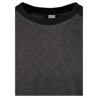 URBAN CLASSICS  t-shirt manches longues raglan contrast 