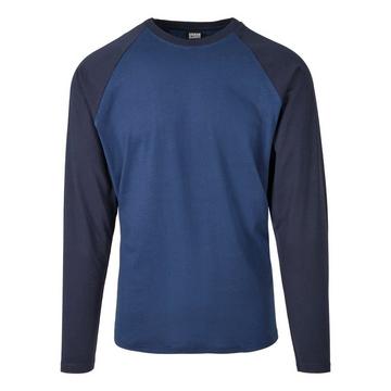 t-shirt maniche lunghe raglan contrast