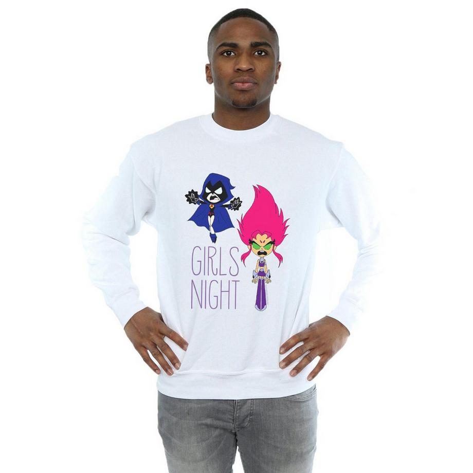 DC COMICS Teen Titans Go Girls Night Sweatshirt  