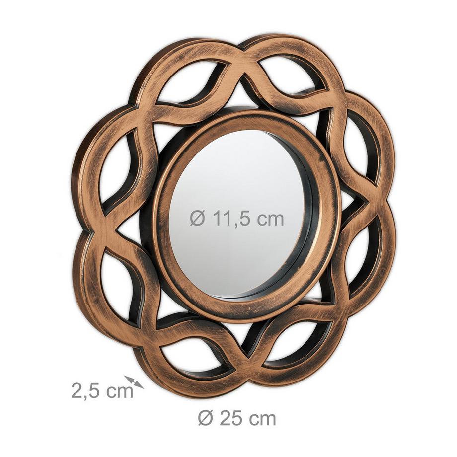 Northix Set di 3 specchi decorativi da parete  