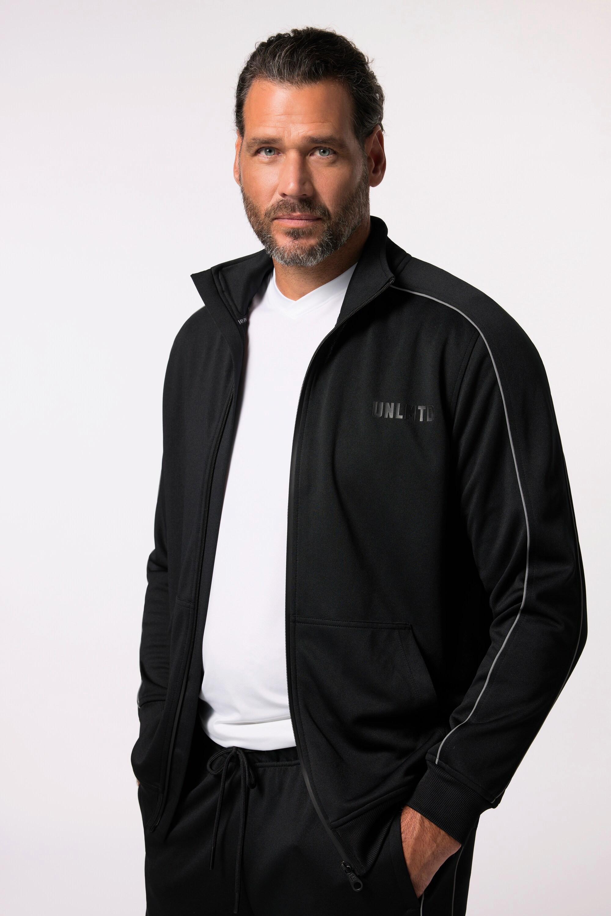 JP1880  Veste en molleton JAY-PI, collection Fitness, col montant et technologie QuickDry - jusqu'au 8 XL 