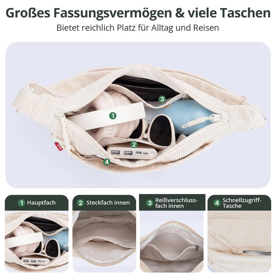 Only-bags.store Umhängetasche, Kordel  