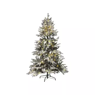 Beliani Beleuchteter Weihnachtsbaum aus Kunststoff MIETTE  
