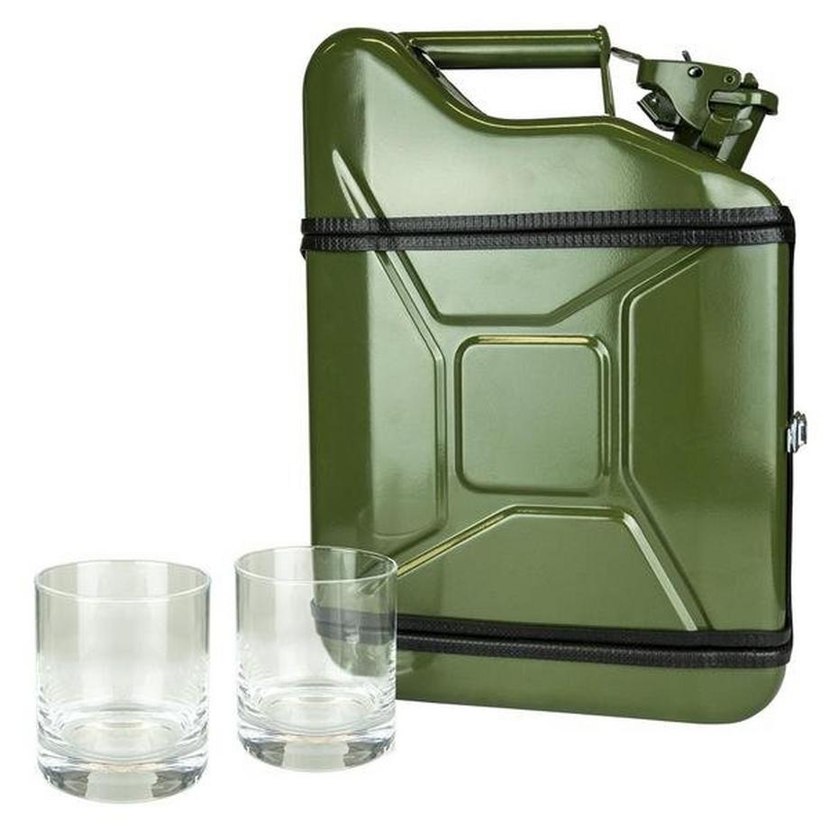 eStore  Minibar, Vintage Kanister - Grün 