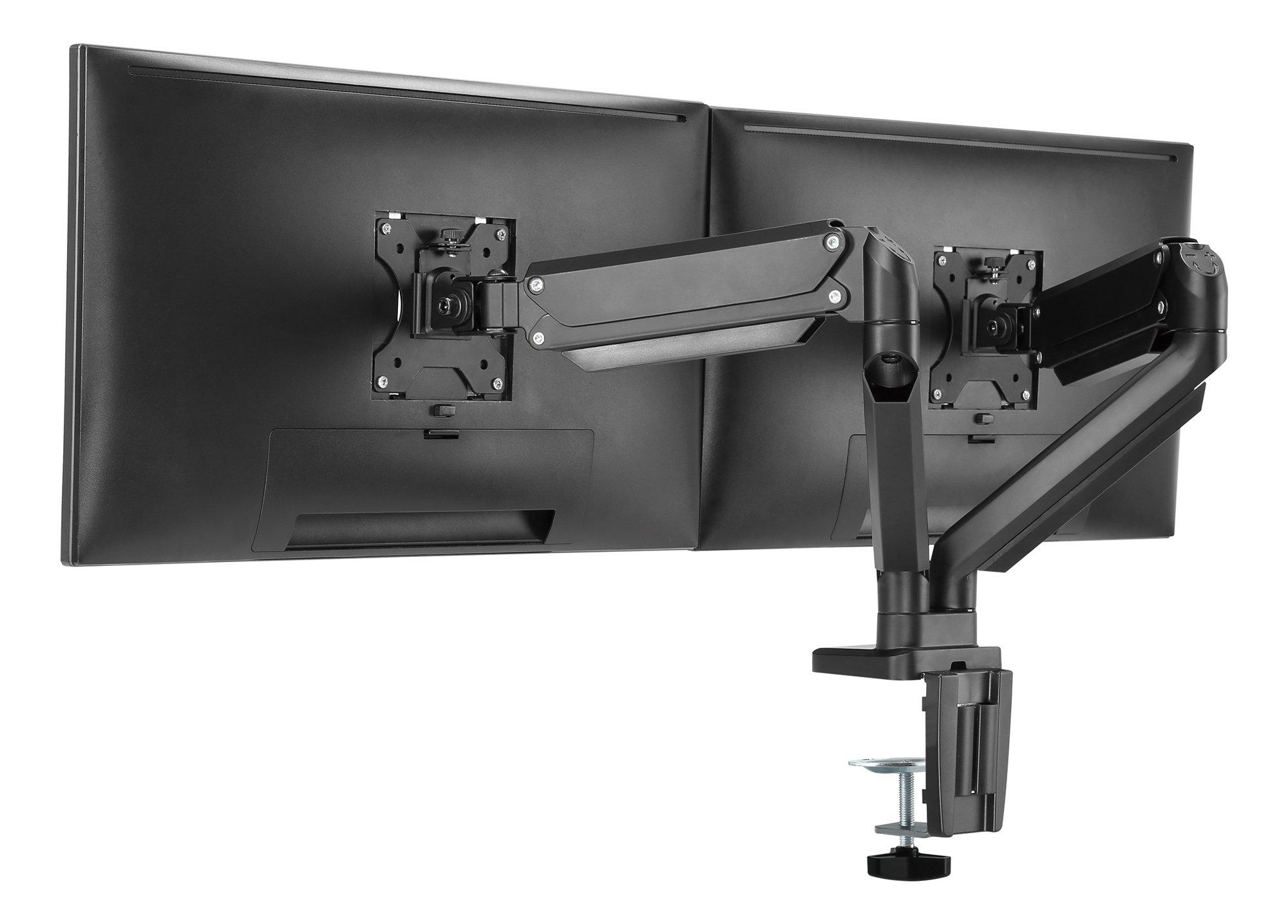 DELTACO  ARM-0351 Flachbildschirm-Tischhalterung 81,3 cm (32") Schwarz Tisch/Bank 
