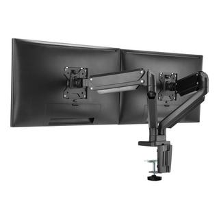 DELTACO  ARM-0351 Flachbildschirm-Tischhalterung 81,3 cm (32") Schwarz Tisch/Bank 