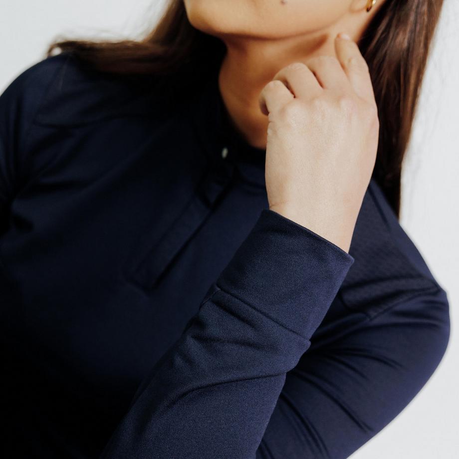 FOUGANZA  Polo manches longues - 500 