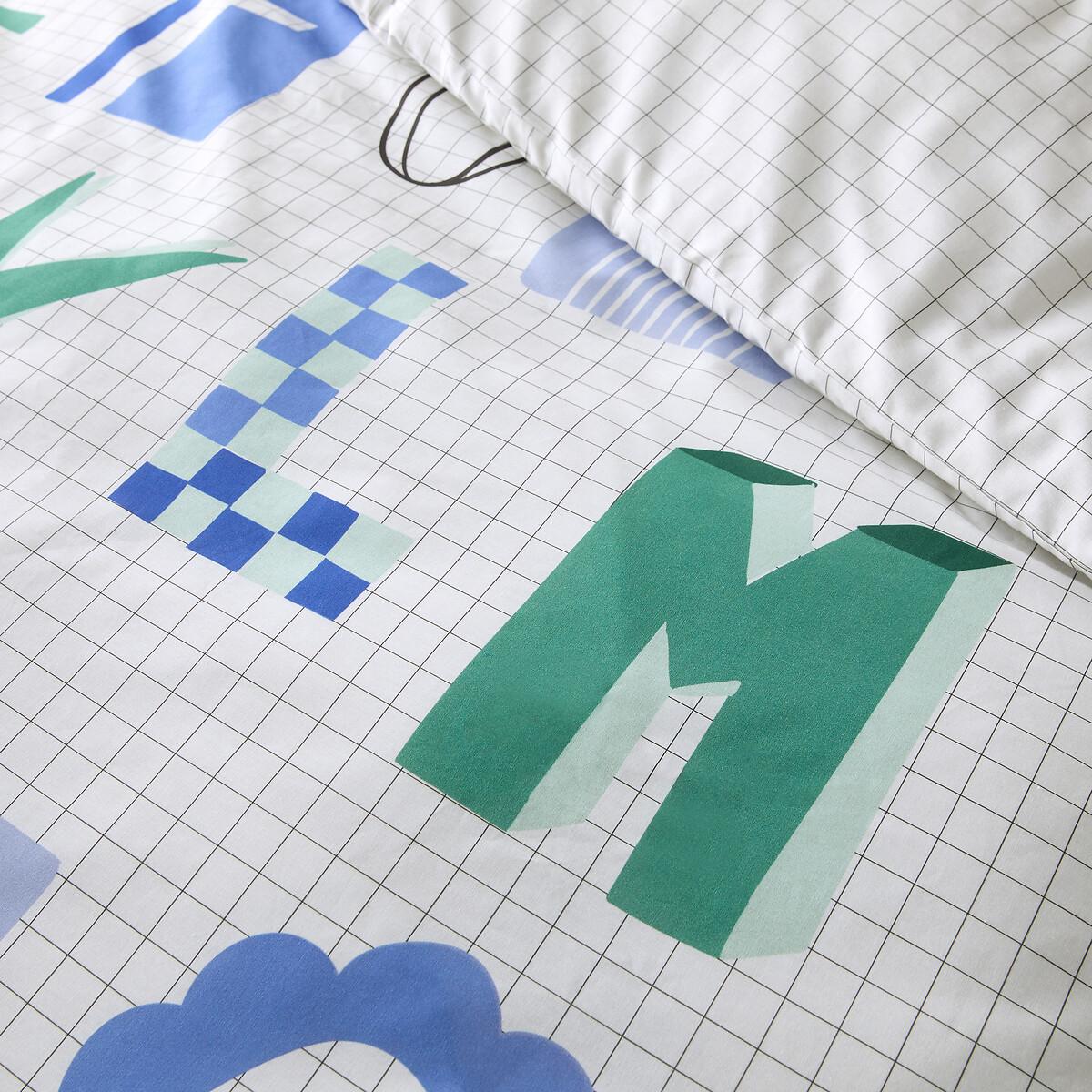 La Redoute Intérieurs Roman Kinder Duvetbezug 50% Recycelte Baumwolle  