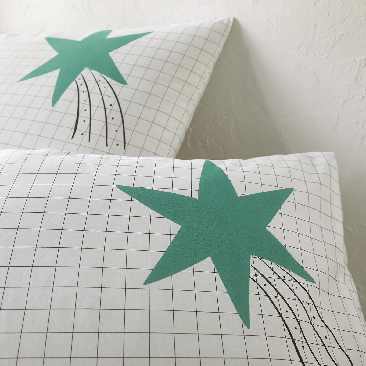 La Redoute Intérieurs Roman Kinder Duvetbezug 50% Recycelte Baumwolle  