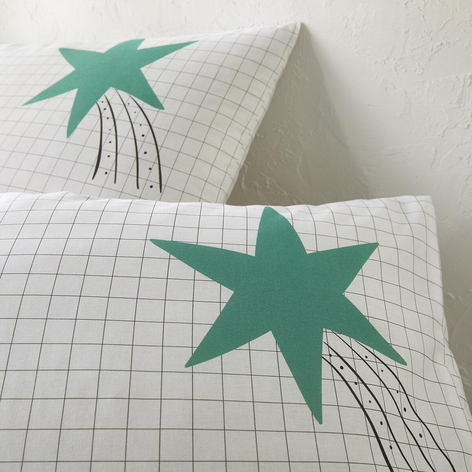 La Redoute Intérieurs Roman Kinder Duvetbezug 50% Recycelte Baumwolle  