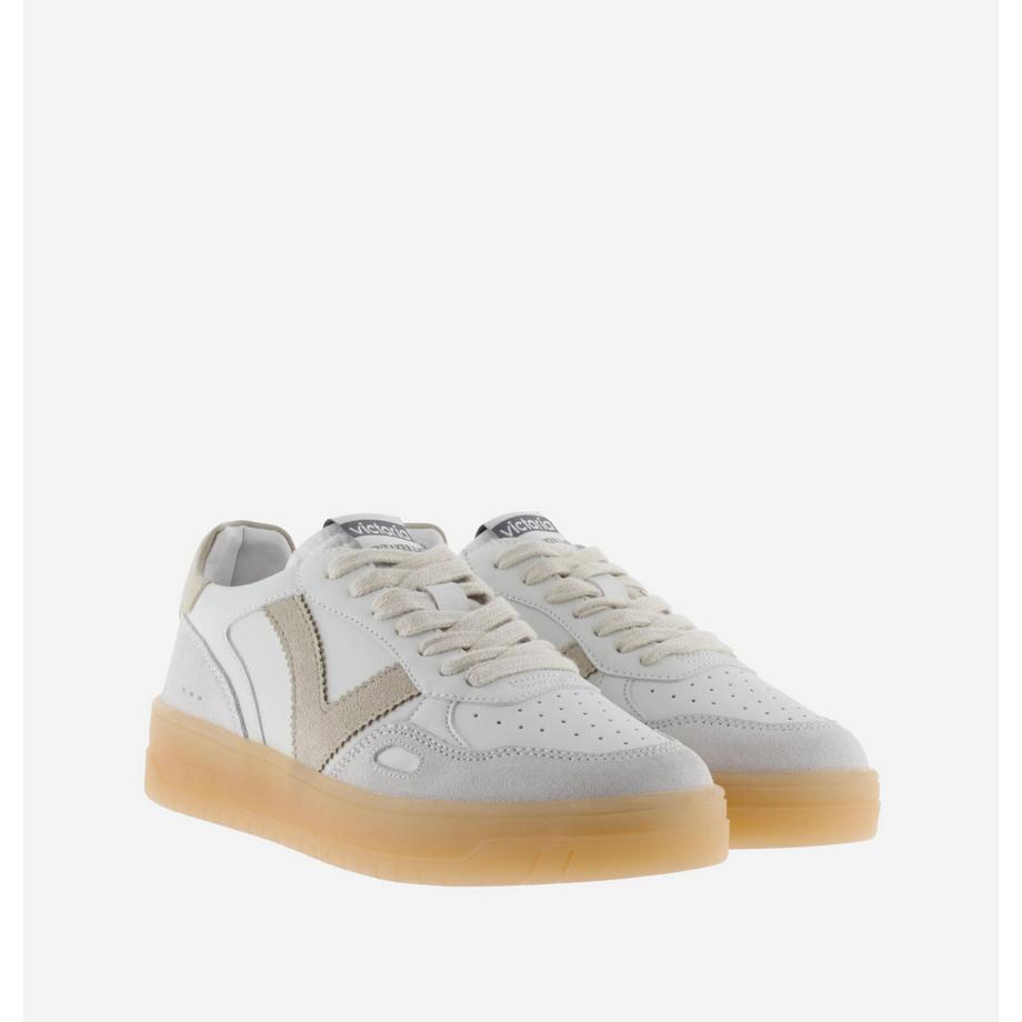 Victoria Baskets Seoul effet cuir et daim  