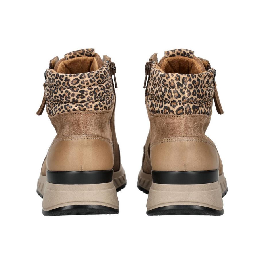 Gabor Stivaletti con bordo a stampa leopardo  