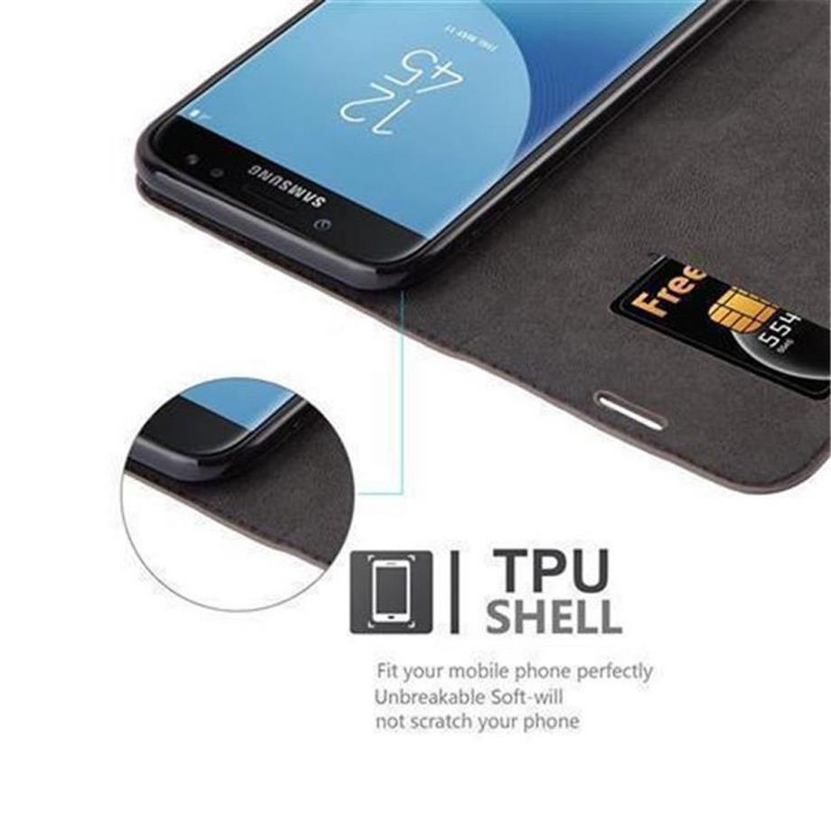 Cadorabo  Housse compatible avec Samsung Galaxy J5 2017 - Coque de protection avec fermeture magnétique, fonction de support et compartiment pour carte 