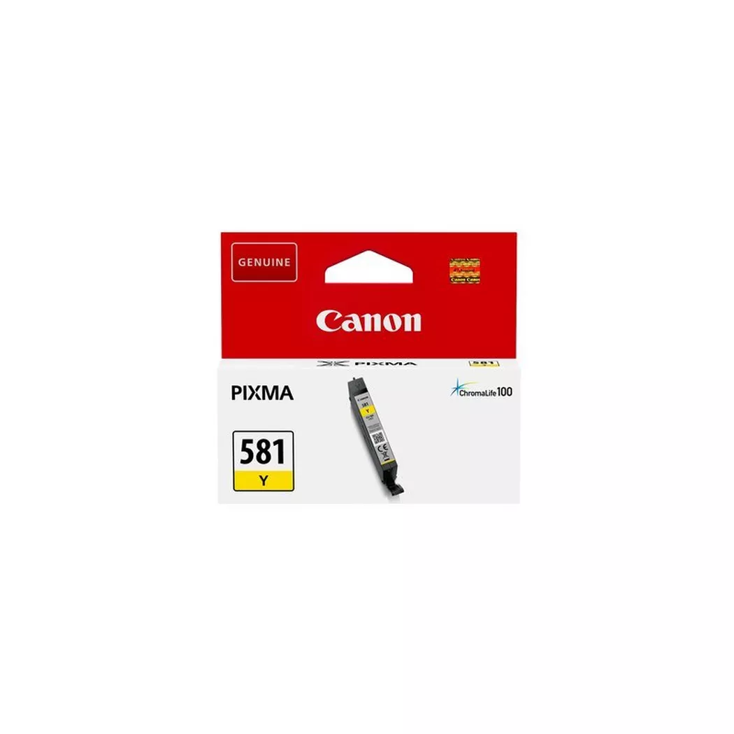 Canon – Tintenpatrone yellow CLI-581Y Pixma TS6150/TS8150 5.6ml, One Size