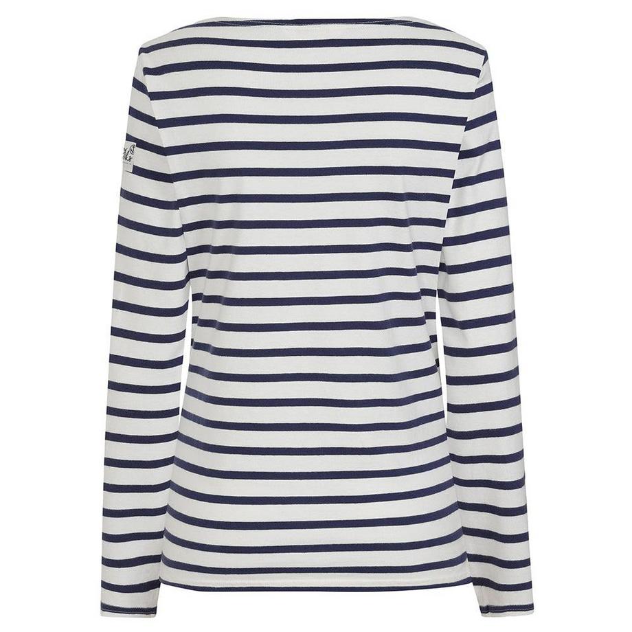 Lazy Jacks Top a maniche lunghe a righe bretoni  