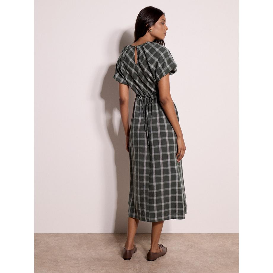 APRICOT Karomuster-Midaxi-Kleid  