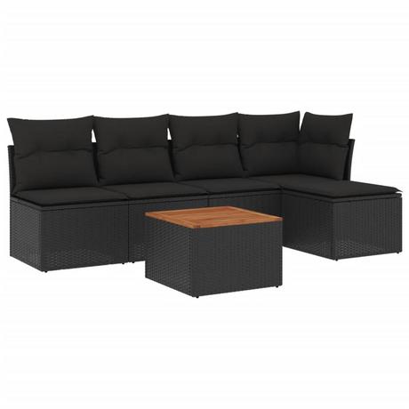 VidaXL Garten sofagarnitur poly-rattan  