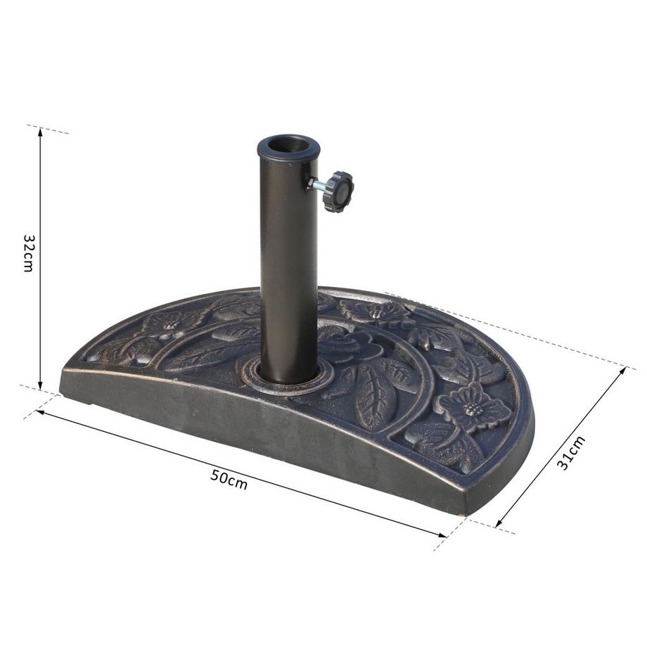 Outsunny Sonnenschirmständer  