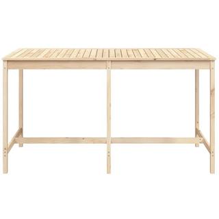 VidaXL Table de jardin bois de pin  
