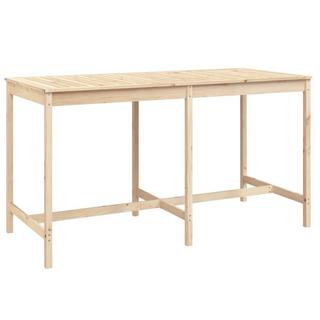 VidaXL Table de jardin bois de pin  