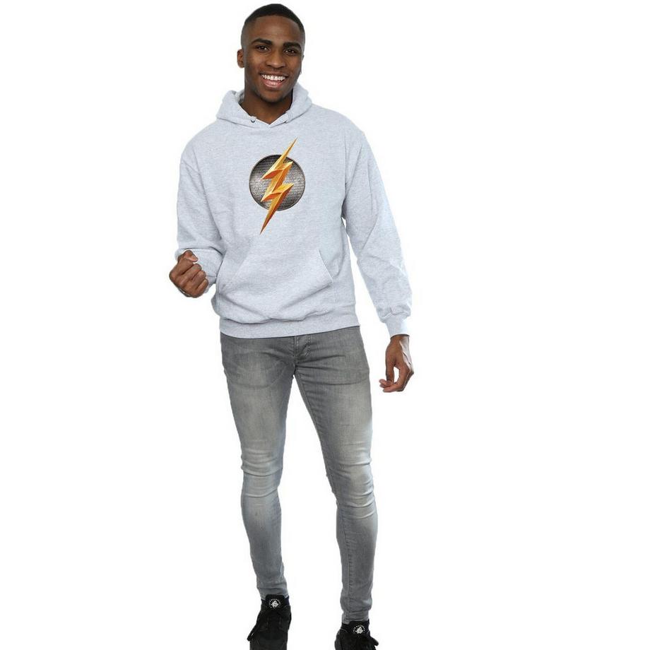 DC COMICS Justice League Flash Logo Sweat à Capuche  