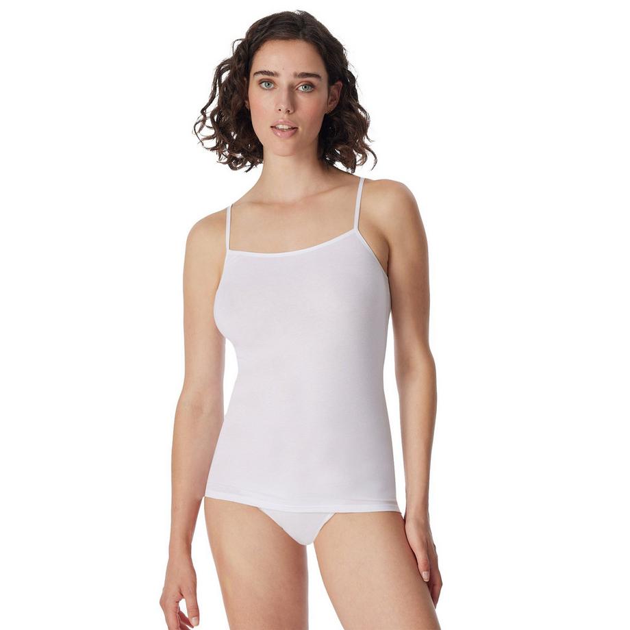 Schiesser Gilet Donne Confezione da 4 Vestibilità confortevole  