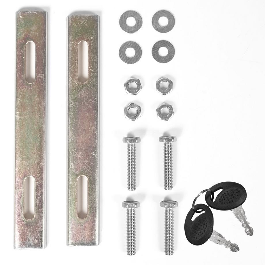 Tectake  2 top cases 49 L 