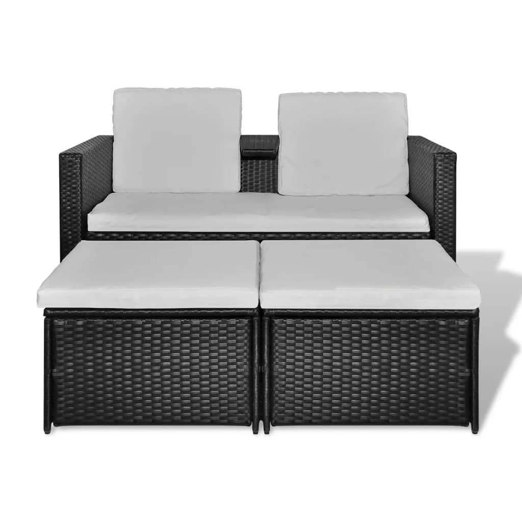 VidaXL Gartenmöbel-set poly-rattan  