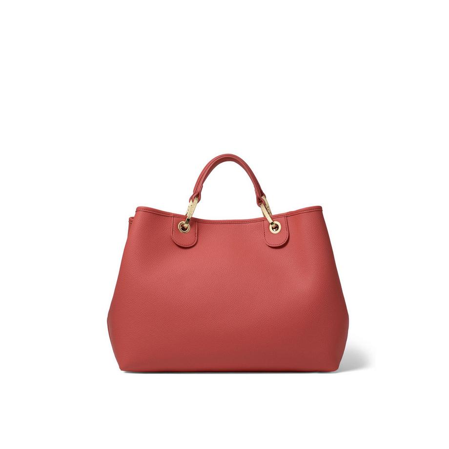 Braccialini Handtasche mit Nieten und Perlen  