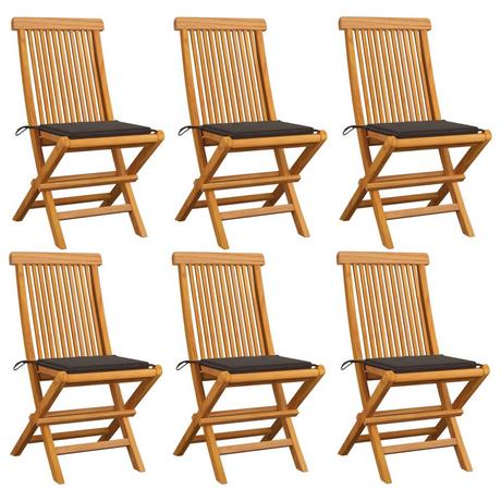 VidaXL sedia da giardino Teak riciclato  