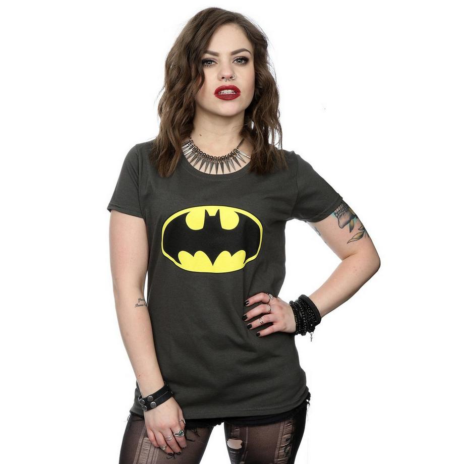 DC COMICS Batman Logo Regular Fit T-Shirt  