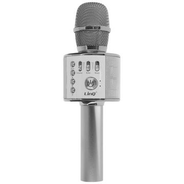 Karaoke-Mikrofon 5W LinQ Silber