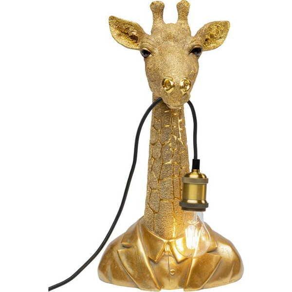 KARE Design Tischleuchte Animal Giraffe gold 50  