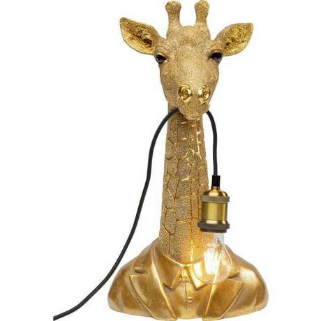 KARE Design Tischleuchte Animal Giraffe gold 50  