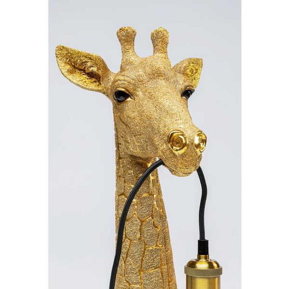 KARE Design Tischleuchte Animal Giraffe gold 50  