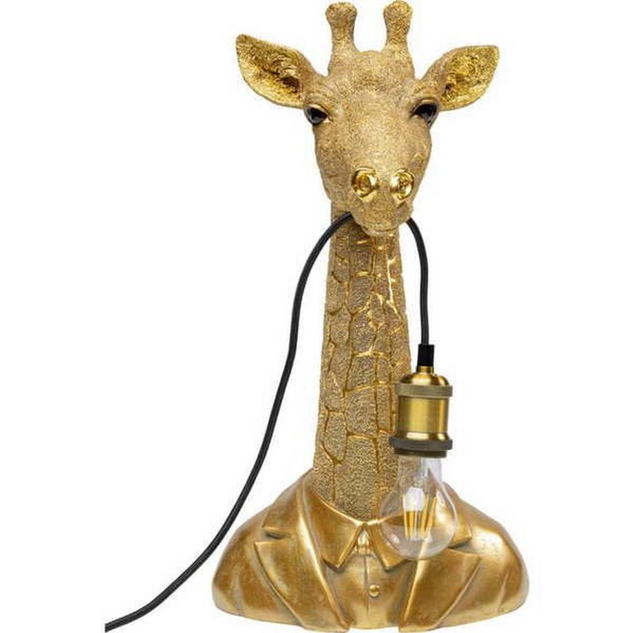 KARE Design Tischleuchte Animal Giraffe gold 50  