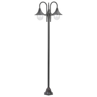 VidaXL Lampe de jardin à piquet aluminium  