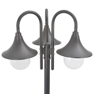 VidaXL Lampe de jardin à piquet aluminium  