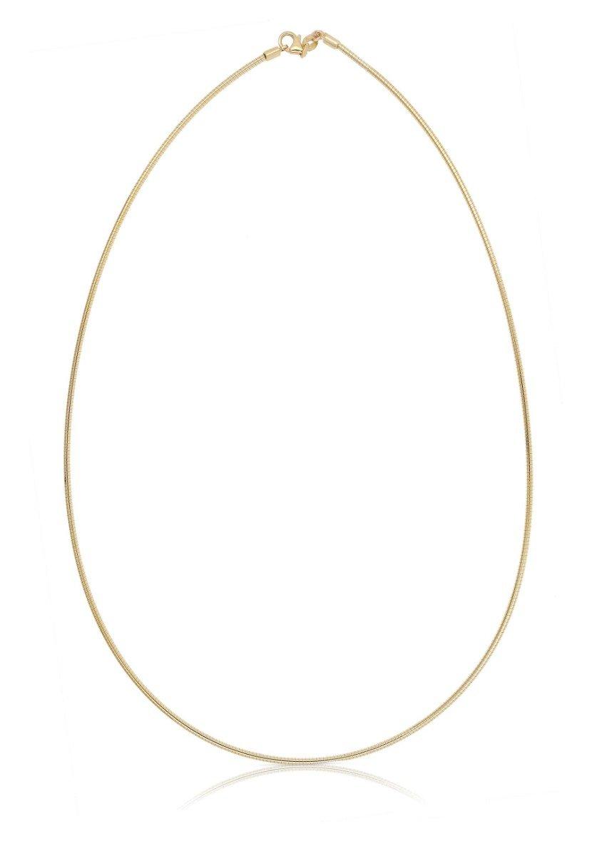 MUAU Schmuck  Collier Tonda Gelbgold 750, 1.4mm, 42cm 