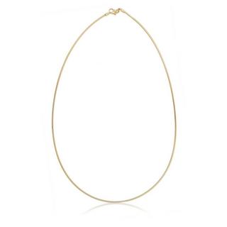 MUAU Schmuck  Collier Tonda Gelbgold 750, 1.4mm, 42cm 