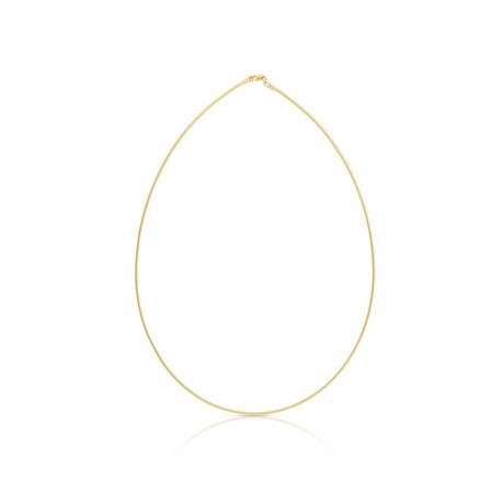 MUAU Schmuck  Collier Tonda Gelbgold 750, 1.4mm, 42cm 