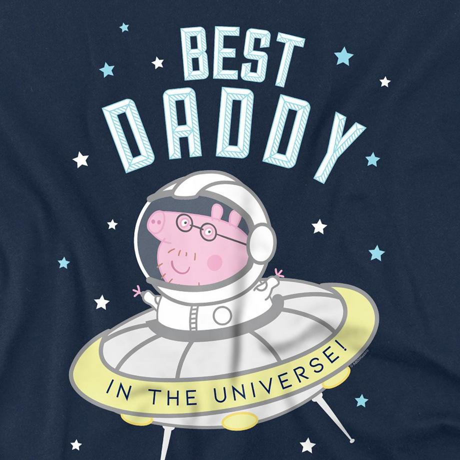 Peppa Pig T-Shirt Best Daddy Pig In The Universe  