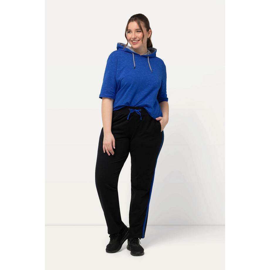 Ulla Popken Jogginghose Seitenstreifen Elastikbund  