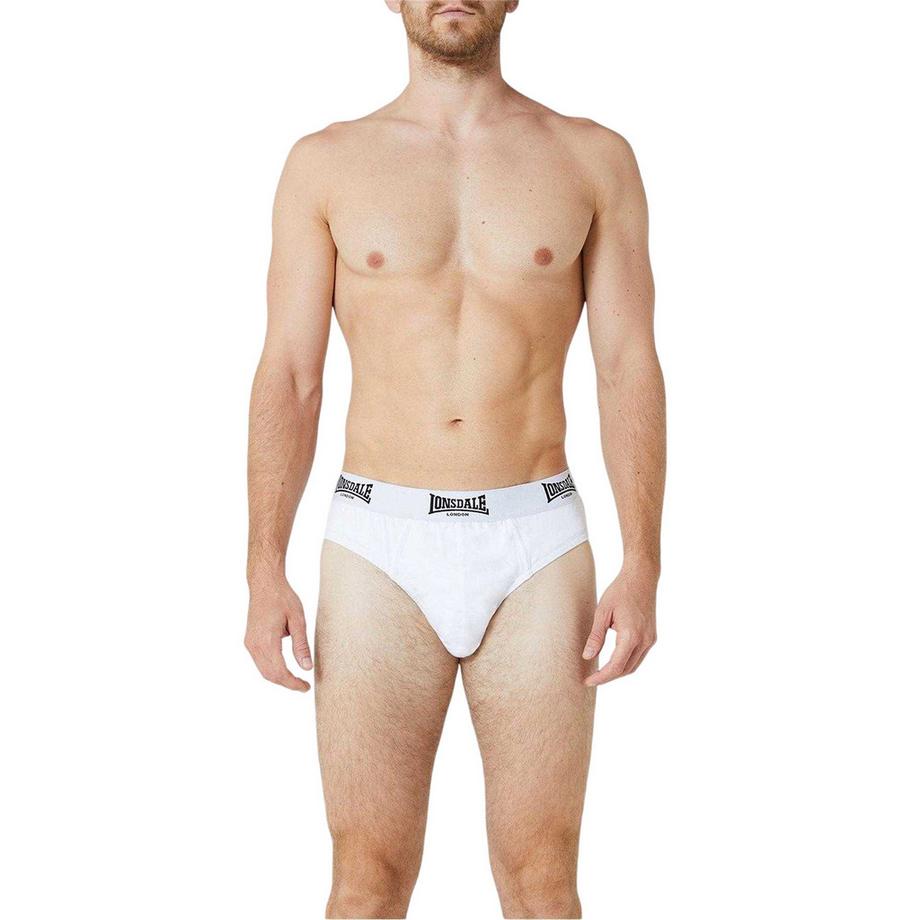 LONSDALE  Slip Fascia In Vita A Contrasto Misura  (Confezione da due) 